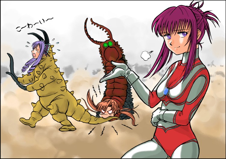 ツインテール登場